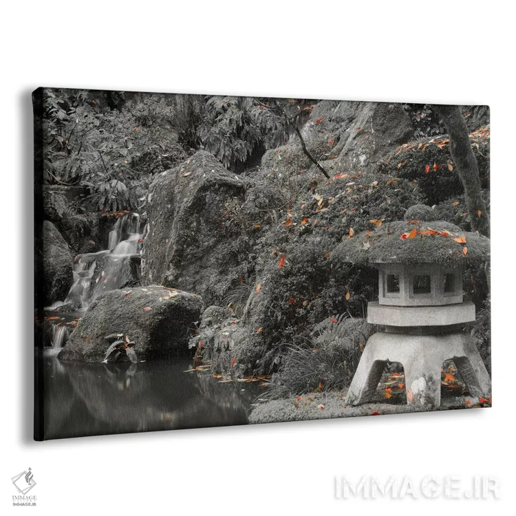 تابلو چراغ کنار برکه اثر دان شوارتز - نمای پرسپکتیو محصول