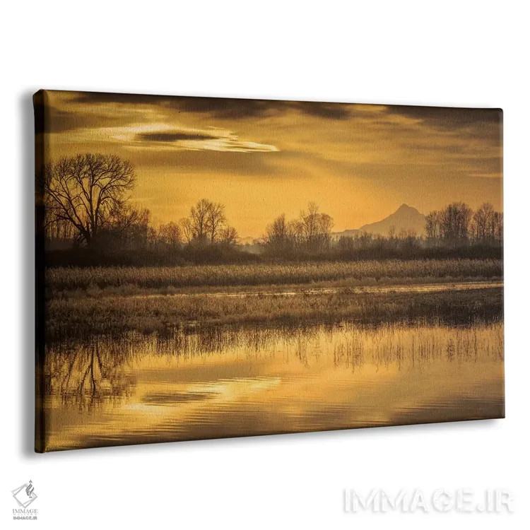 تابلو طلوع صبح اثر دان شوارتز - نمای پرسپکتیو محصول