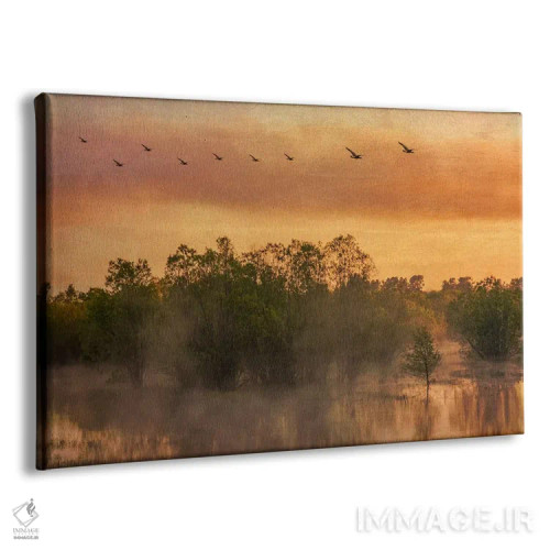 تابلو مه برمیخیزد اثر دان شوارتز - نمای پرسپکتیو محصول