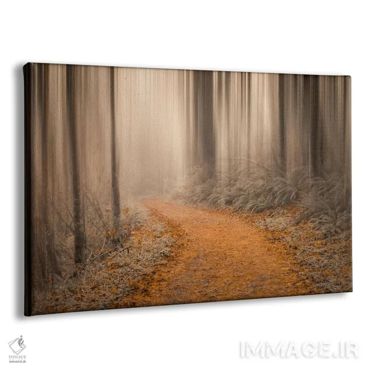تابلو در دل جنگل چهار اثر دان شوارتز - نمای پرسپکتیو محصول