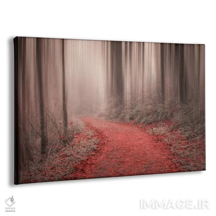 تابلو در دل جنگل سه اثر دان شوارتز - نمای پرسپکتیو محصول