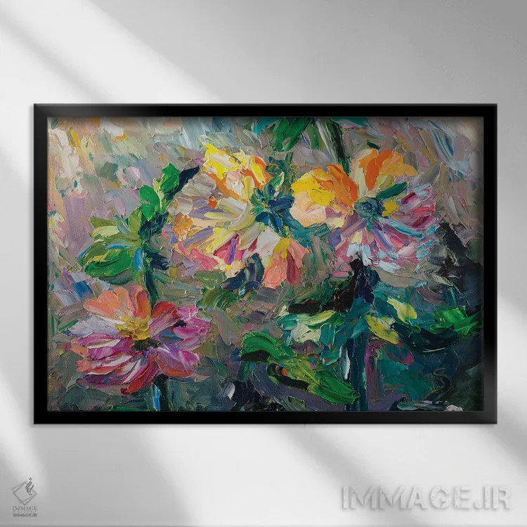 تابلو وقتی امید را انتخاب میکنی اثر دانا سورکینا - نمای قابدار مشکی