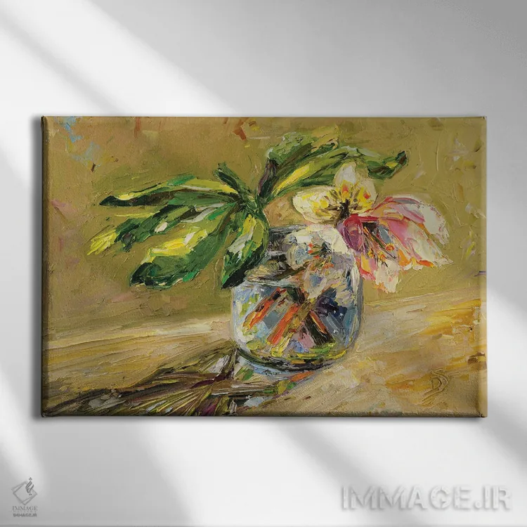 تابلو دستیابی اثر دانا سورکینا - نمای روبهرو روی دیوار