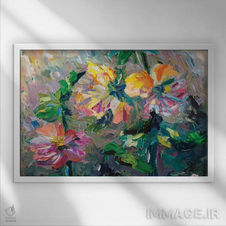 تابلو وقتی امید را انتخاب میکنی اثر دانا سورکینا - نمای قابدار سفید