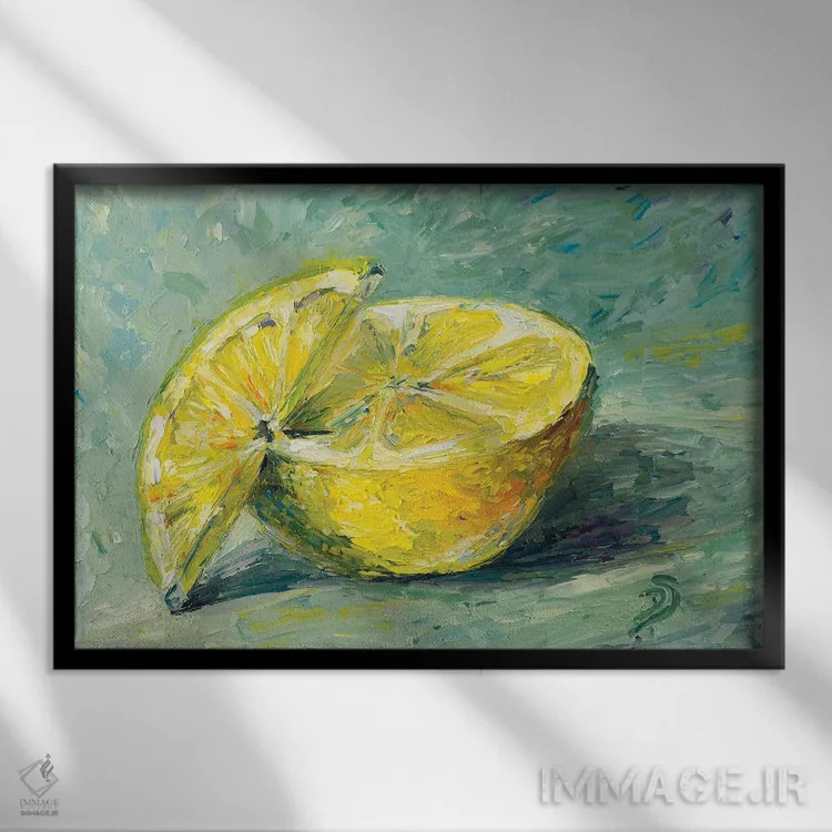 تابلو شانه به شانه اثر دانا سورکینا - نمای قابدار مشکی