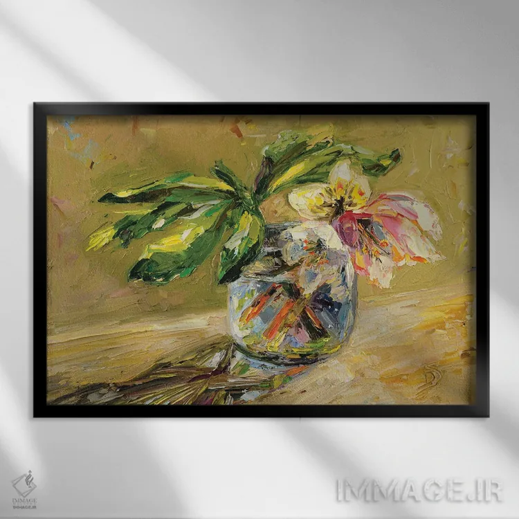 تابلو دستیابی اثر دانا سورکینا - نمای قابدار مشکی