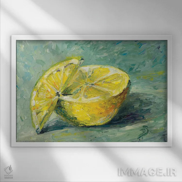 تابلو شانه به شانه اثر دانا سورکینا - نمای قابدار سفید