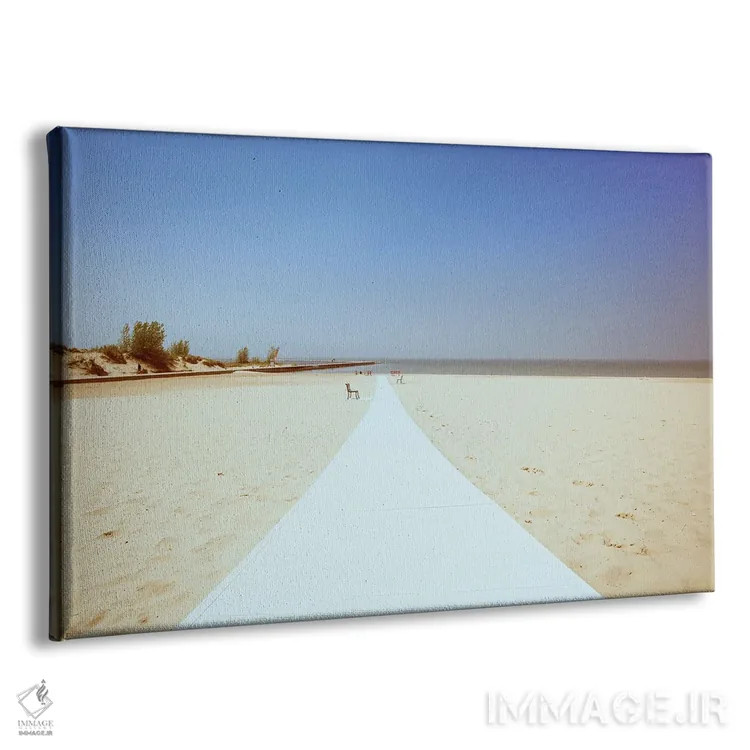 تابلو مسیر به سوی ساحل اثر دن اسپرول - نمای پرسپکتیو محصول