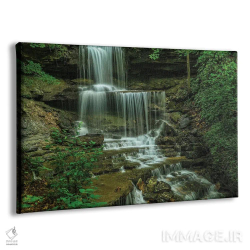 تابلو آبشار میلتون در تابستان اثر دن اسپرول - نمای پرسپکتیو محصول