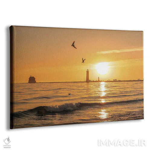 تابلو غروب گرند هیون اثر دن اسپرول - نمای پرسپکتیو محصول