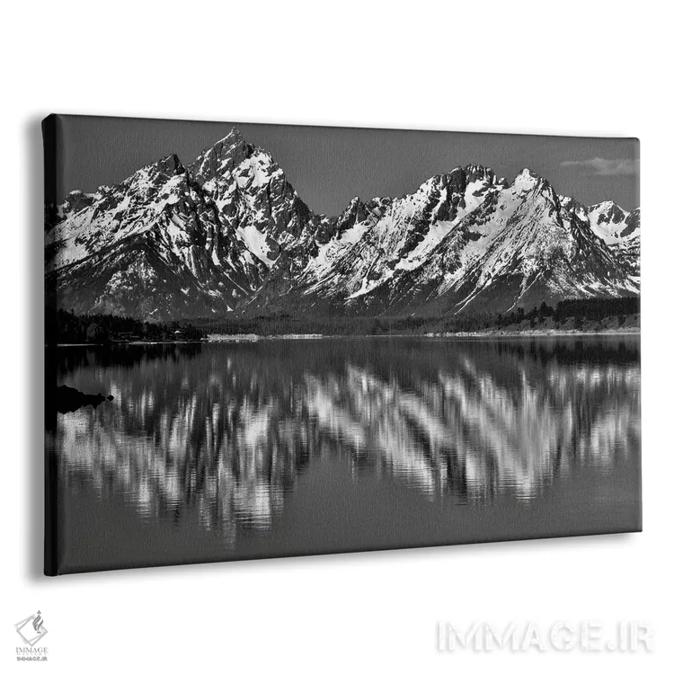 تابلو انعکاس چشمگیر تتون اثر دن اسپرول - نمای پرسپکتیو محصول