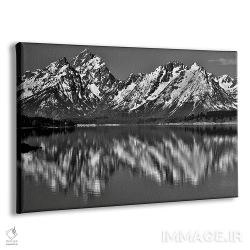 تابلو انعکاس چشمگیر تتون اثر دن اسپرول - نمای پرسپکتیو محصول