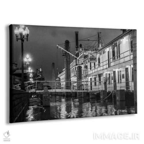 تابلو لوئیزویل در شب اثر دن اسپرول - نمای پرسپکتیو محصول