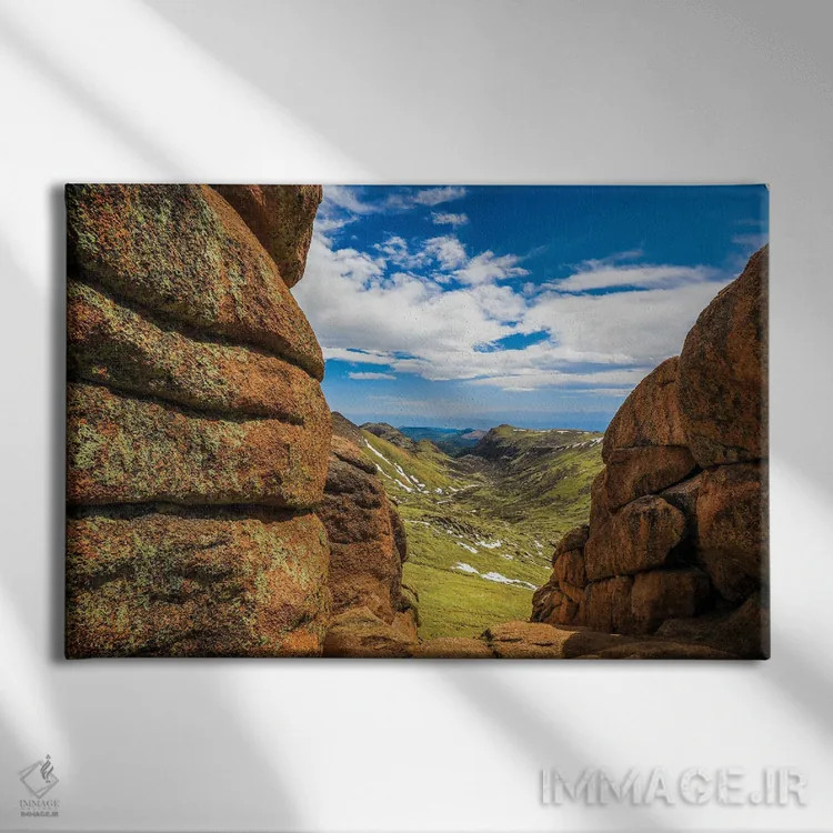 تابلو منظره پیکس پیک اثر دن اسپرول - نمای روبهرو روی دیوار