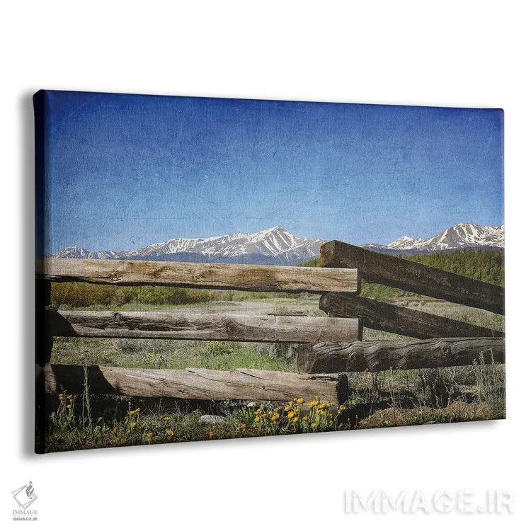 تابلو نرده روستایی لیدویل اثر دن اسپرول - نمای پرسپکتیو محصول