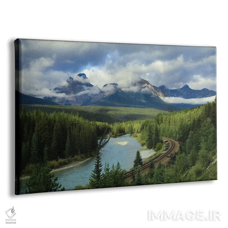 تابلو منحنی مورانت، کانادا اثر دن اسپرول - نمای پرسپکتیو محصول