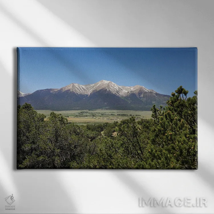 تابلو کوه پرینستون کلرادو اثر دن اسپرول - نمای روبهرو روی دیوار