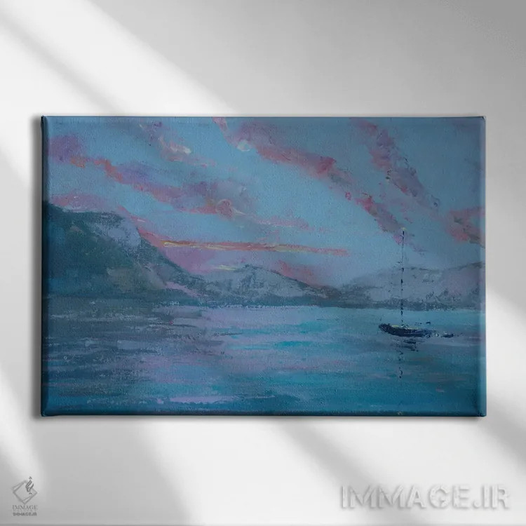 تابلو شاید رؤیای تو باشد اثر باورا آسهوا - نمای روبهرو روی دیوار