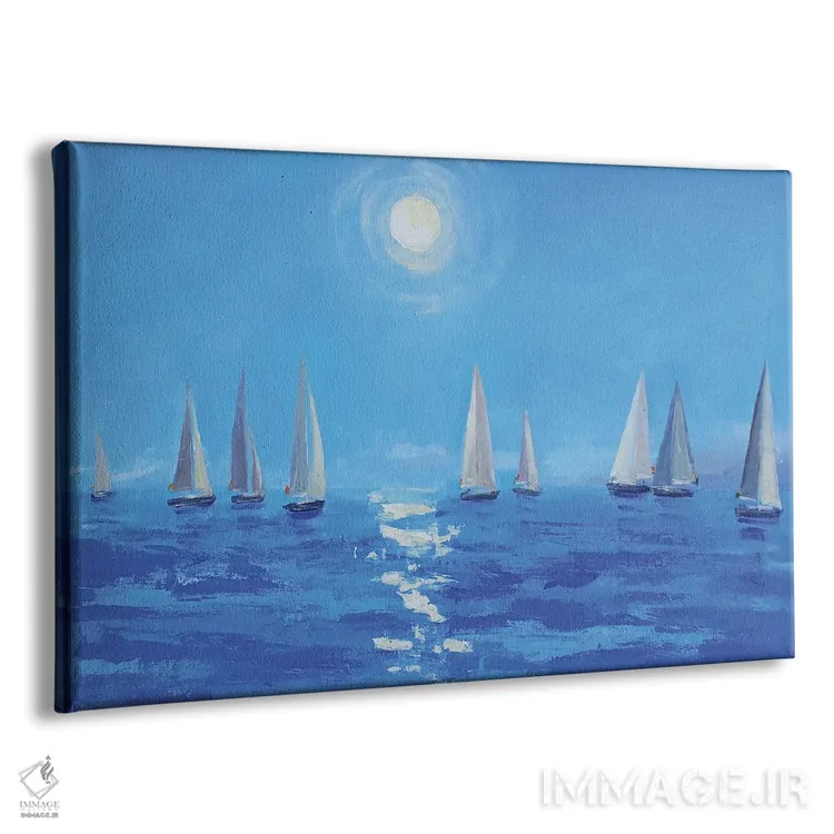 تابلو رولکس جیراگلیا (مسابقه قایقرانی) اثر باورا آسهوا - نمای پرسپکتیو محصول