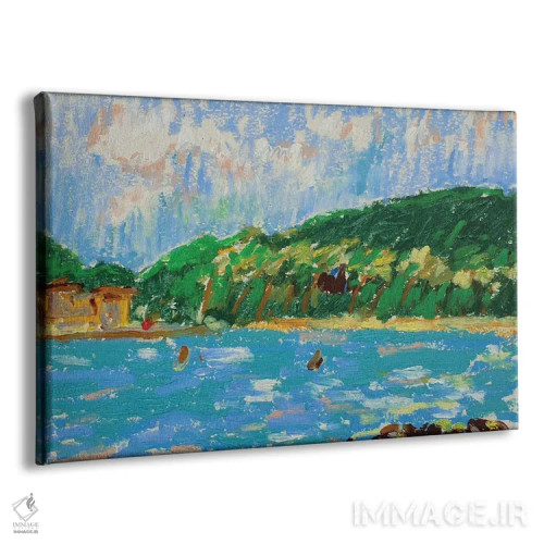 تابلو بهشت گرمسیری اثر باورا آسهوا - نمای پرسپکتیو محصول