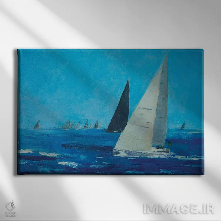 تابلو رقبـا اثر باورا آسهوا - نمای روبهرو روی دیوار