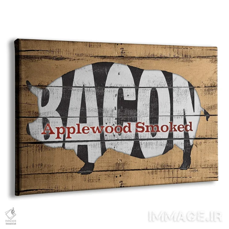 تابلو دودی سیبچوبی اثر دایان استیمسون - نمای پرسپکتیو محصول