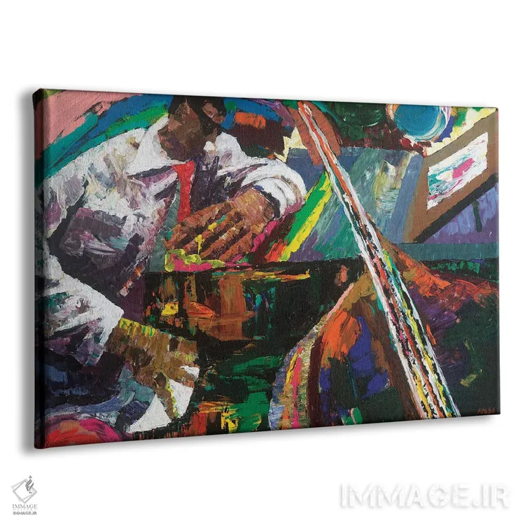 تابلو پس از اجرا اثر باور تیلمان - نمای پرسپکتیو محصول