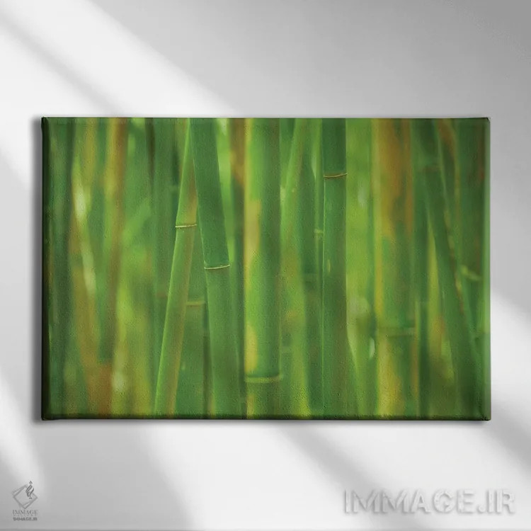 تابلو جنگل زمرباور اثر داتلیش - نمای روبهرو روی دیوار