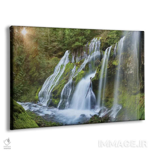 تابلو آبشار افسانهای اثر داتلیش - نمای پرسپکتیو محصول