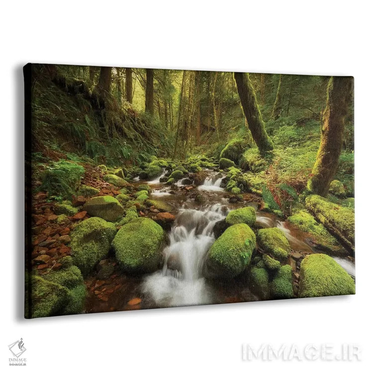 تابلو جویبار افسونشده اثر داتلیش - نمای پرسپکتیو محصول