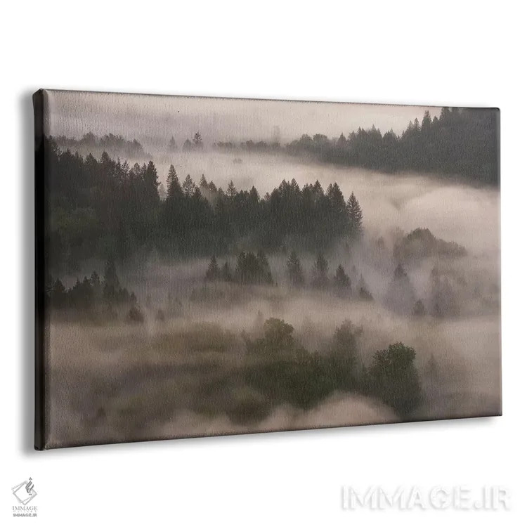 تابلو پوشش جنگل اثر داتلیش - نمای پرسپکتیو محصول