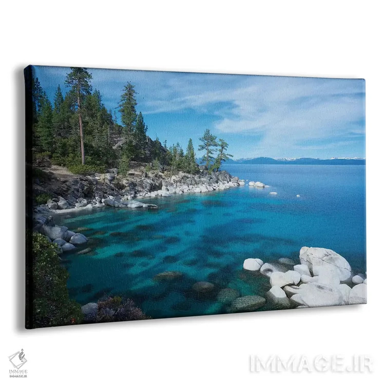 تابلو برکه یخی اثر داتلیش - نمای پرسپکتیو محصول