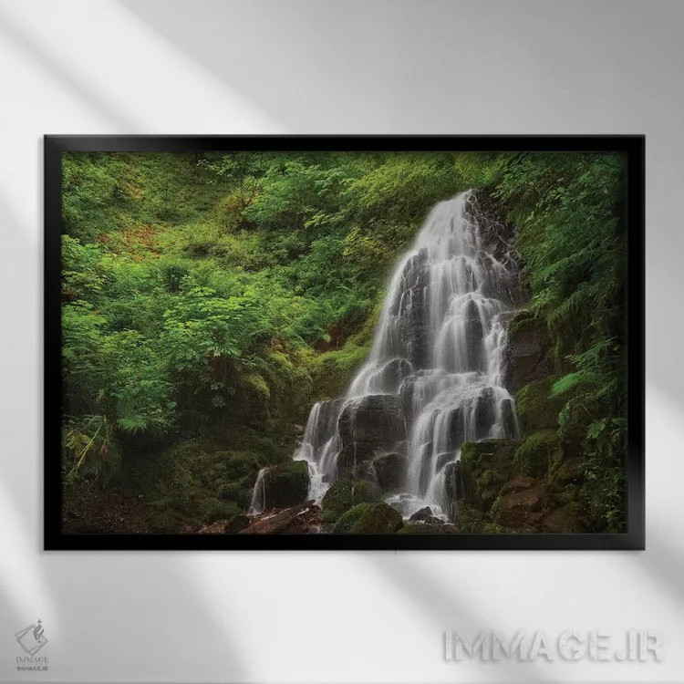 تابلو رویای پریان اثر داتلیش - نمای قابدار مشکی