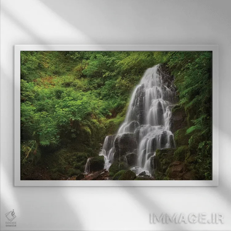 تابلو رویای پریان اثر داتلیش - نمای قابدار سفید