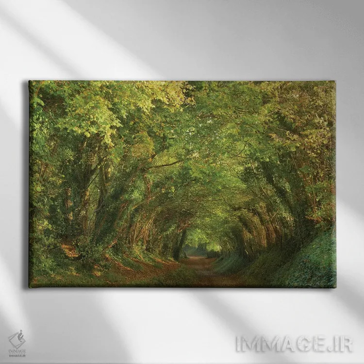 تابلو تونل طلایی اثر داتلیش - نمای روبهرو روی دیوار