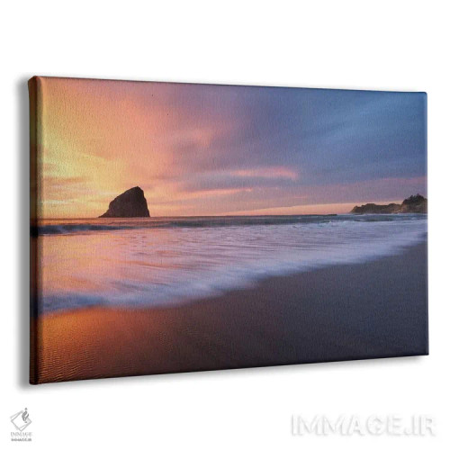 تابلو موجهای رزگلد اثر داتلیش - نمای پرسپکتیو محصول