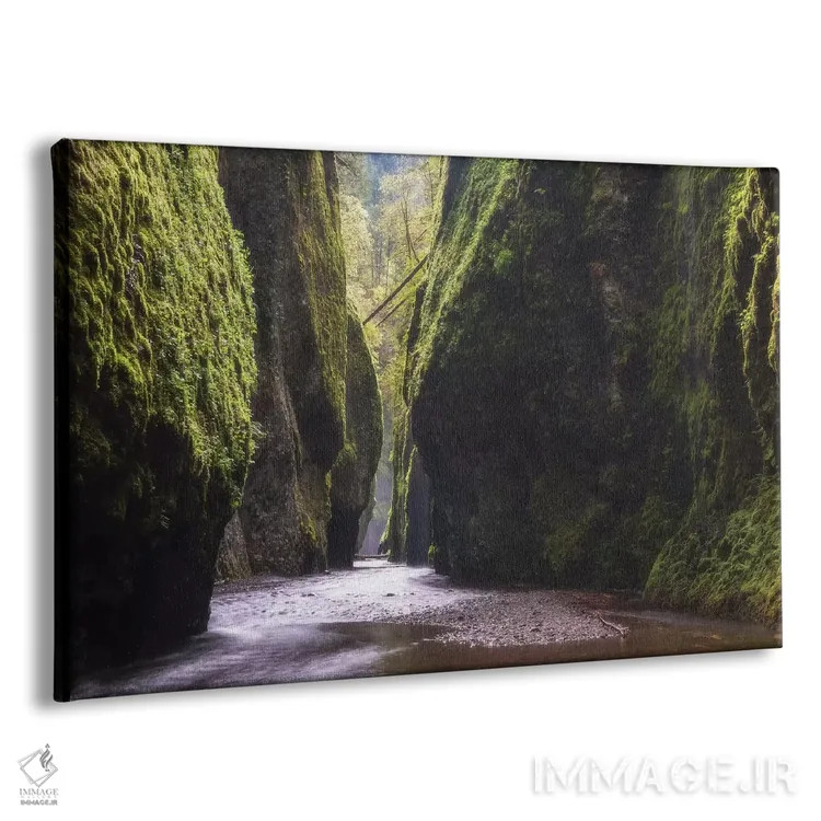 تابلو دره خاموش اثر داتلیش - نمای پرسپکتیو محصول