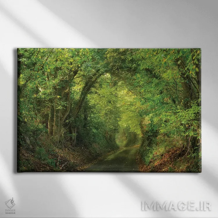 تابلو کوچه بهاری اثر داتلیش - نمای روبهرو روی دیوار