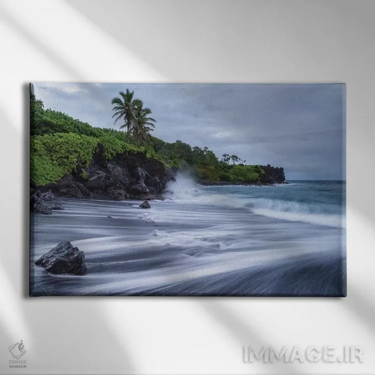 تابلو افسانه گرمسیری اثر داتلیش - نمای روبهرو روی دیوار