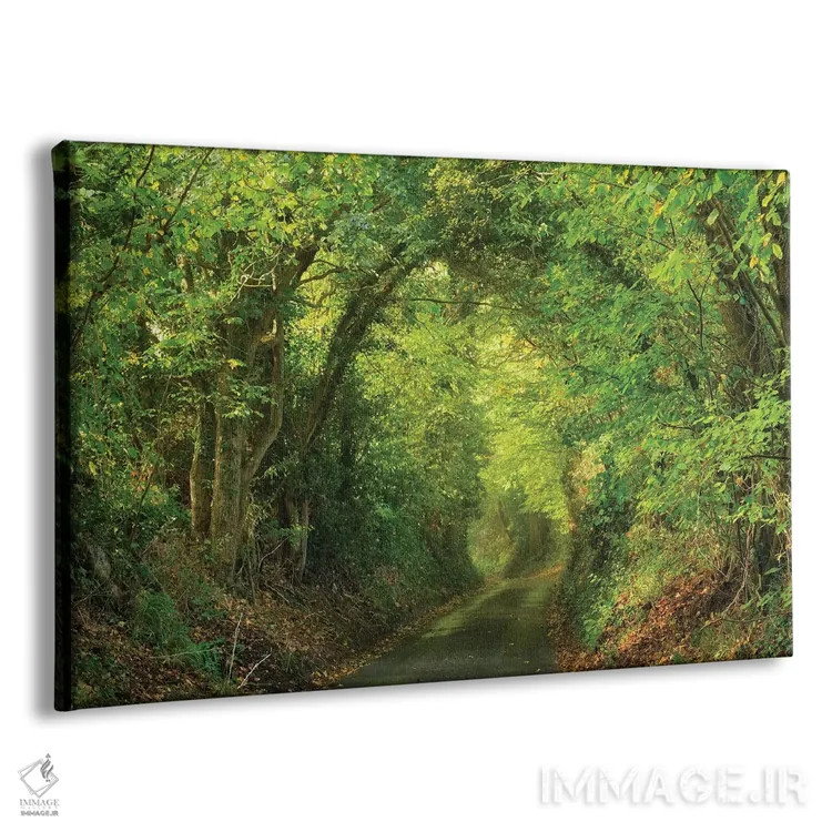 تابلو کوچه بهاری اثر داتلیش - نمای پرسپکتیو محصول