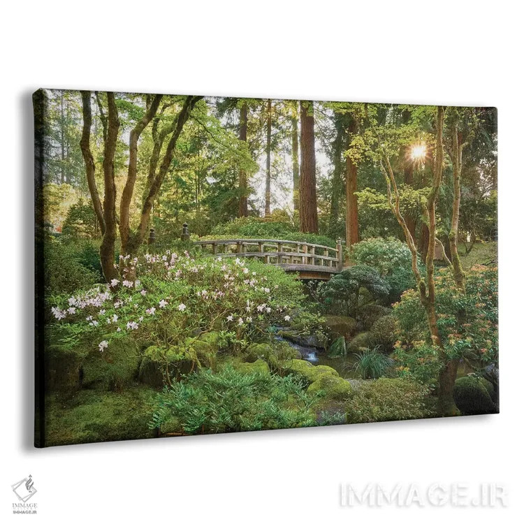 تابلو باغ ذن اثر داتلیش - نمای پرسپکتیو محصول