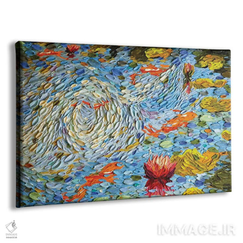 تابلو روز مه اثر دنا تولفسون - نمای پرسپکتیو محصول