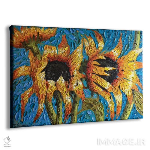 تابلو رویای فیروزهای اثر دنا تولفسون - نمای پرسپکتیو محصول