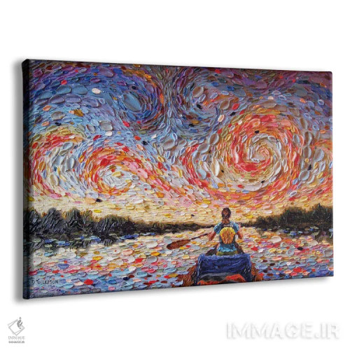 تابلو سفر کریستینا؛ خانوادهاش پشت سرش اثر دنا تولفسون - نمای پرسپکتیو محصول