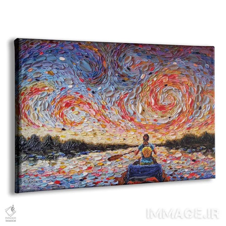 تابلو سفر کریستینا؛ خانوادهاش پشت سرش اثر دنا تولفسون - نمای پرسپکتیو محصول