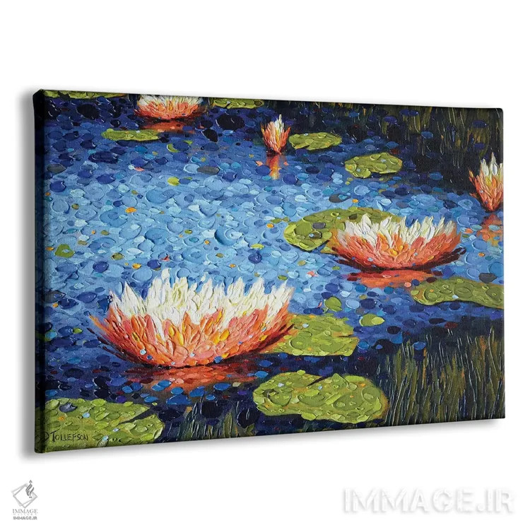 تابلو برکه ژاکلین اثر دنا تولفسون - نمای پرسپکتیو محصول