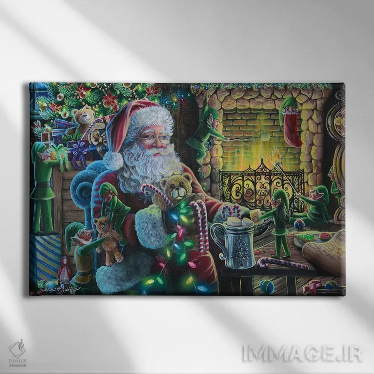 تابلو شیطنت اثر دکوتا دیتویلر - نمای روبهرو روی دیوار