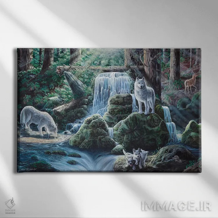 تابلو ارواح (معنویات) اثر دکوتا دیتویلر - نمای روبهرو روی دیوار