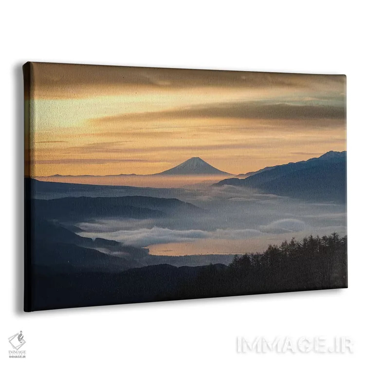 تابلو کوه فوجی بیستم اثر دایسوکه اوئهماتسو - نمای پرسپکتیو محصول