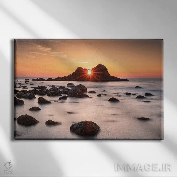 تابلو تابستان در ژاپن هفدهم اثر دایسوکه اوئهماتسو - نمای روبهرو روی دیوار